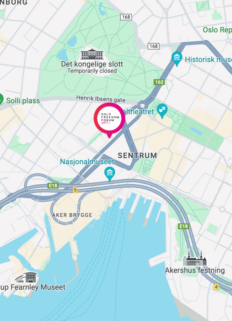 Oslo Map Hotels