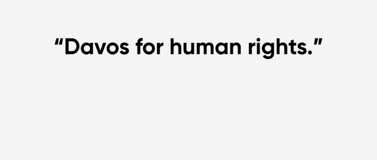 Vice quote about the 2024 Oslo Freedom Forum