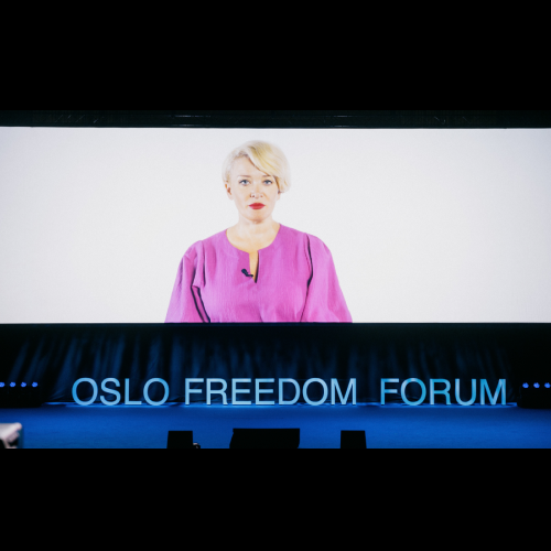 Anastasia Shevchenko's talk at the 2024 Oslo Freedom Forum thumbnail