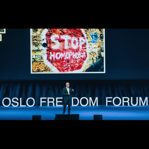 Georges Azzi's talk at the 2024 Oslo Freedom Forum thumbnail