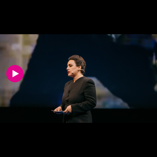 Ani Chkhikvadze speaks the 2025 Oslo Freedom Forum