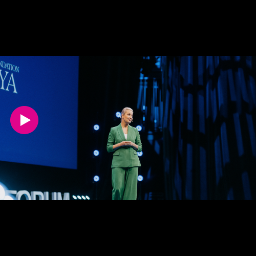 Yulia Navalnaya speaks at the 2025 Oslo Freedom Forum
