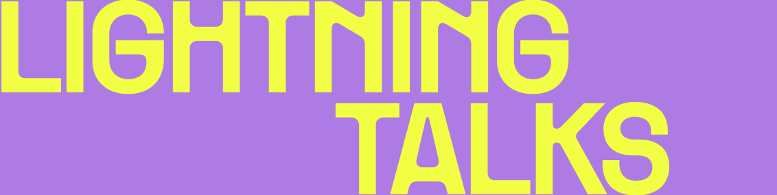 Interactive programming - Lighting Talks