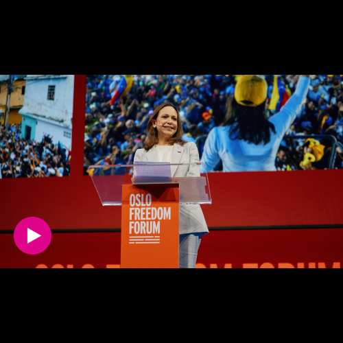 María Corina Machado - Trusts Her People. Leads the Future