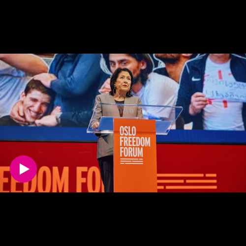 Salome Zourabichvili - Georgia at a Crossroads - Keeping Up the Fight for Democracy